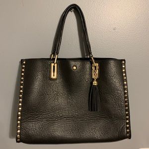 Cute black and gold purse